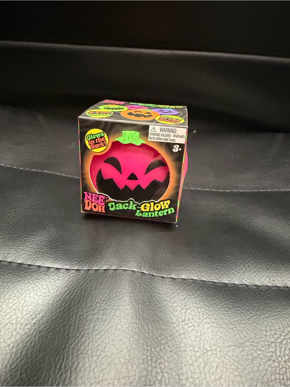 NeeDoh Jack-Glow Lantern Plush Toy - Pink